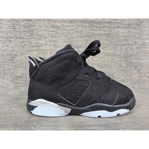 Nike Air Jordan 6 Retro Chrome (TD) Sneakers Size 8C Toddlers
